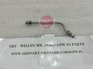 Willys MB Ford GPW Przewód hamulcowy przedni lewy
