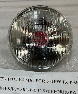Willys MB Ford GPW Reflektor wkład lampy przedniej 6V
