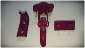 Willys MB Jeep Ford GPW Uchwyt zamek okna F